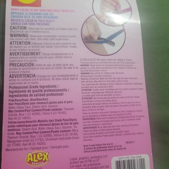 Hair Chalk Pens 2/$5 - Picture 3 of 3